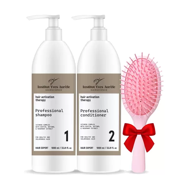 Insitut Yves Aurele plaukų augimo atstatymo ir tankinimo terapija + DOVANA